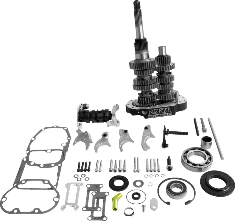 Gear Set - Overdrive/6-Speed - Black - '02-'06 Touring