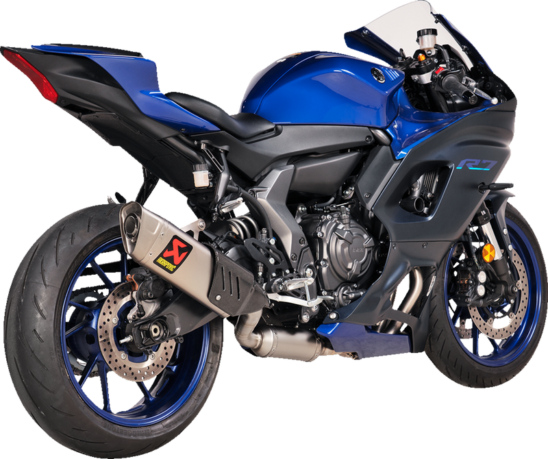 Racing Line Exhaust System - Titanium - Yamaha R7