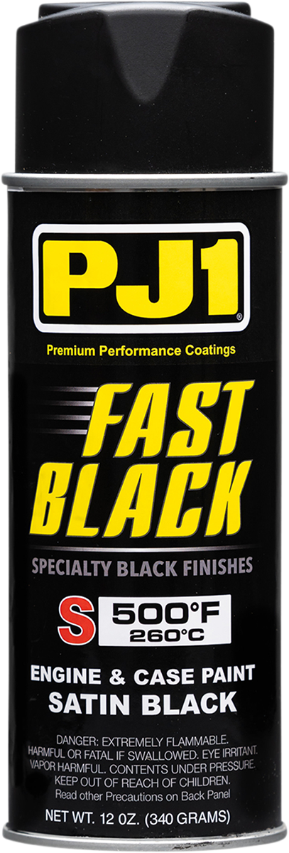 High-Temperature Paint - Satin Black - 12 oz. net wt. - Aerosol