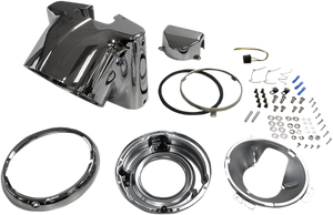 7" Nacelle Headlight Kit - Chrome