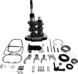 Gear Set - Overdrive/6-Speed - Black - '90-'97 Harley-Davidson