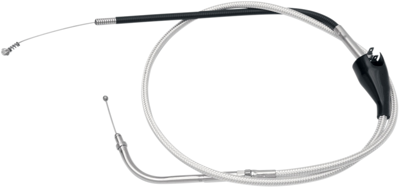 Sterling Chromite II® Braided Idle Cable for Harley-Davidson - Cruise - 41-1/2"