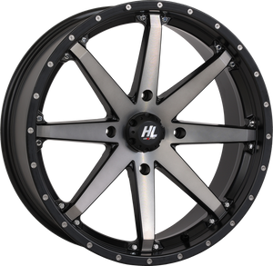 Wheel - HL10 - Front/Rear - Matte Black/Smoke - 20x7 - 4/156 - 4+3 (+10 mm)