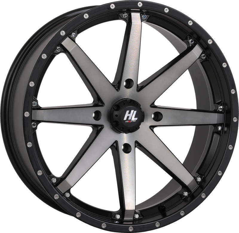 Wheel - HL10 - Front/Rear - Matte Black/Smoke - 20x7 - 4/156 - 4+3 (+10 mm)