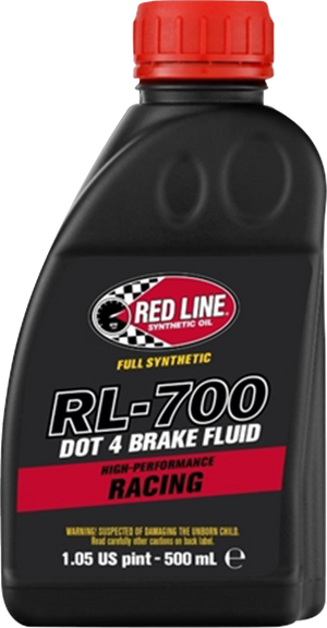 DOT 4 Racing Brake Fluid - 500 ml