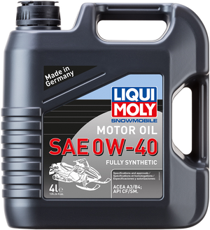 Snowmobile Synthetic Oil - 0W-40 - 4 Liter