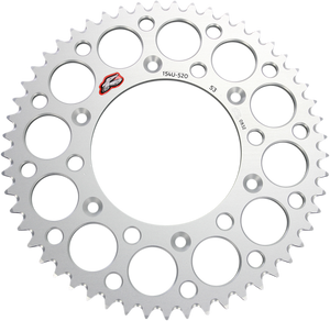 Rear Sprocket - Aluminum - 53 Tooth - Silver - Honda