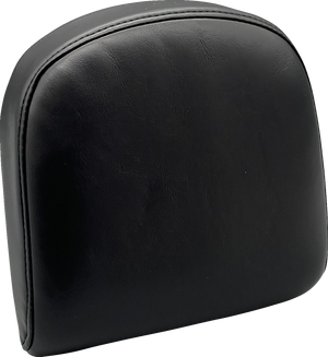 Sissy Bar Pad - Small - Smooth - Shiny Black