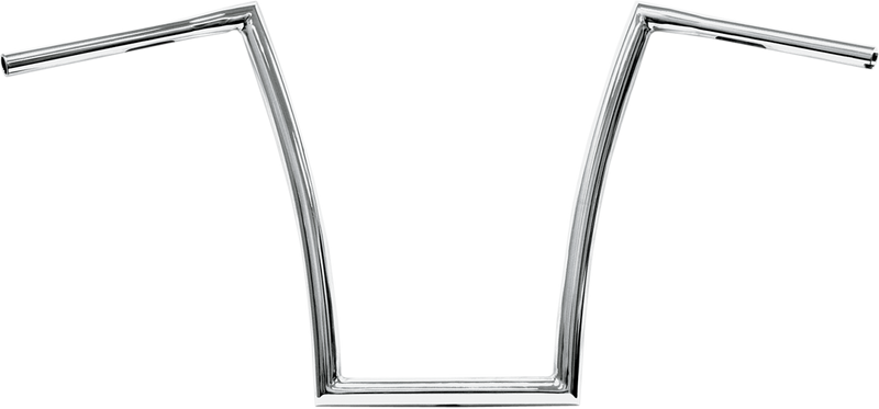 1-1/4" Strip Handlebar - Strip - Fat Bobber - 17" Rise - Chrome