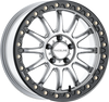 Wheel - Alpha - Front/Rear - Hyper Silver/with Black Ring - 17x7 - 5/4.5 - +40 mm - view 1