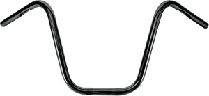 1" Narrow Bottom Ape Hanger Handlebar - 12" - Black