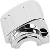 Handlebar Switch Housing Kit - Left - Upper - Chrome - view 1