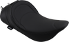 Solo Seat - Mild Stitched - Driver Backrest Compatible - FLH '97-'07 - view 1