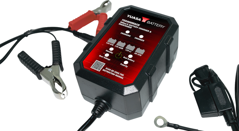 Battery Charger/Maintainer - Automatic - 900 mA
