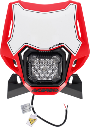 Headlight- VSL Lumen-X - Red/Black