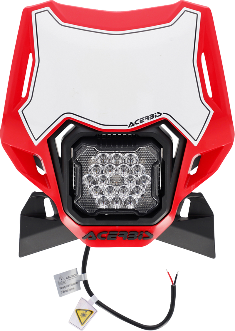 Headlight- VSL Lumen-X - Red/Black