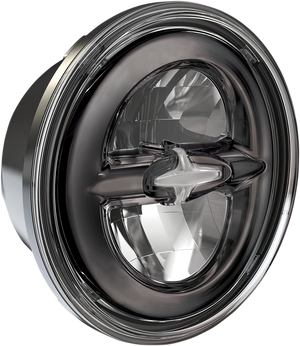 Headlamp - Reflector Style - 5-3/4" - LED - Dark Chrome
