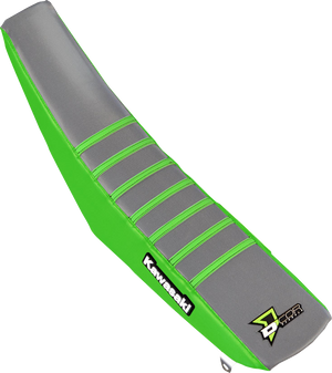 Seat Cover - Green/Gray - KX250F/450F '12-'16