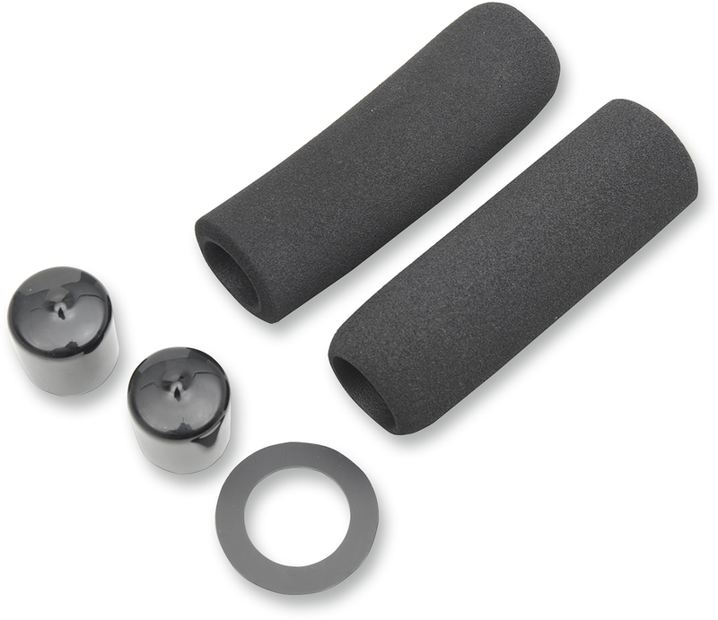 Comfort Harley-Style Grips - Black