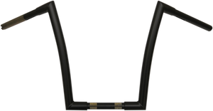 1-1/4" Strip Handlebar - 14" Rise - Flat Black