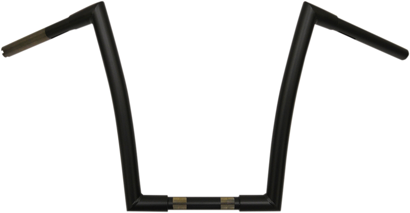1-1/4" Strip Handlebar - 14" Rise - Flat Black
