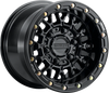 Wheel - Omega Beadlock - Front/Rear - Black with Gloss Black Ring - 15x7 - 6/5.5 - +38 mm - view 1