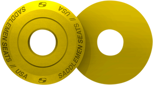 SEAT FENDER WASHER YELLOW