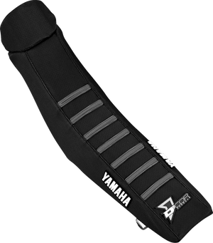 Seat Cover - Black w/ Gray Ribs - YZ '22-'26