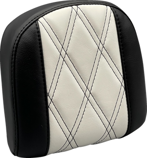 Sissy Bar Pad - Small - GT1/HR1 Inlay - Black/White