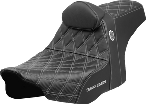 SEAT SDC PERFORMANCE GRIP W/ B/R SILVER STITCH