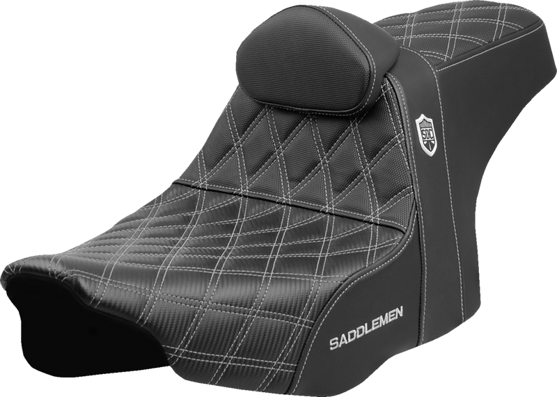 SEAT SDC PERFORMANCE GRIP W/ B/R SILVER STITCH