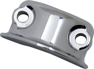 Brake/Clutch Control Clamp Half - Chrome
