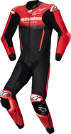 GP-R7 1-PC Leather Suit - Black/Mid Red - US 42 / EU 52 - view 1