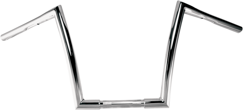 1-1/4" Strip Handlebar - 10" Rise - Chrome