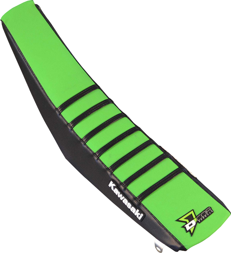 Seat Cover - Black/Green - KX '14-'26