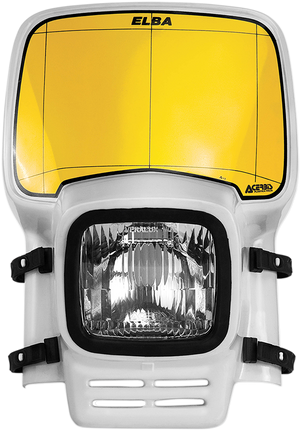 Elba Headlight - White