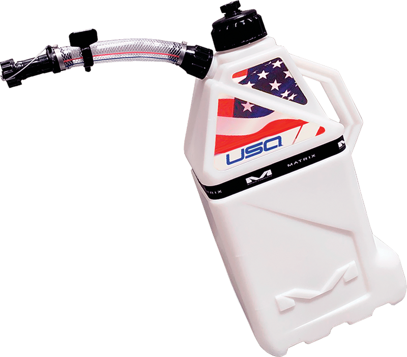 M3 Utility Can - 4 gal - White/USA