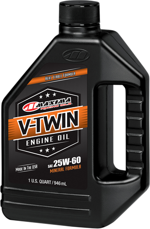 V-Twin Oil - 25W-60 - 1 U.S. quart