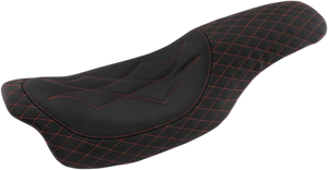 Revere Journey Seat - Diamond - Red Stitched - FL '08-'25