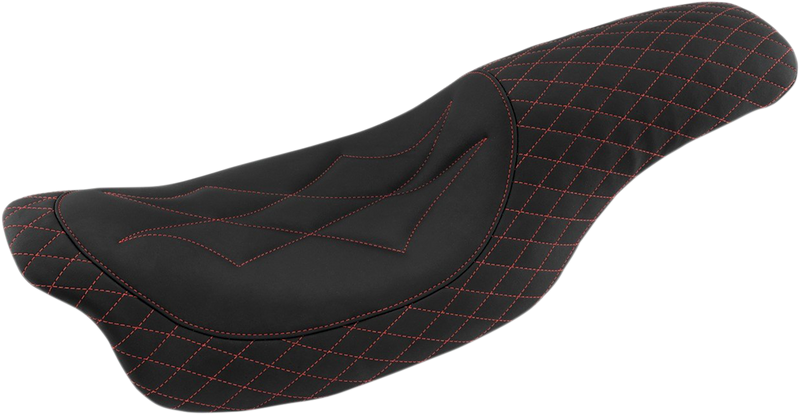 Revere Journey Seat - Diamond - Red Stitched - FL '08-'25