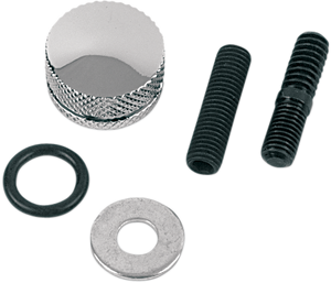 Seat Mounting Knob - Chrome - Knurled