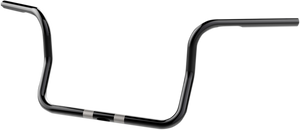 1" Handlebar - Ape Hanger - 10" - Black