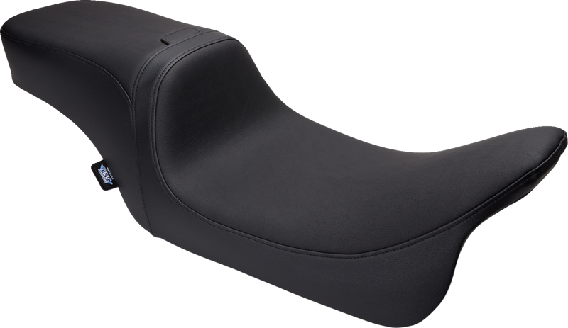 Predator 2-Up Seat - Vinyl - Smooth - w/o Backrest - FLH/FLTR '08-'24