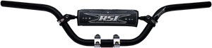 2014 Aluminum Rise Handlebar - 10° - 5" - Black