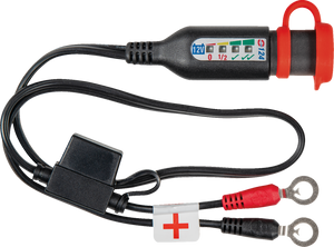 Permanent Power Lead with Battery/Charge Status - 24"