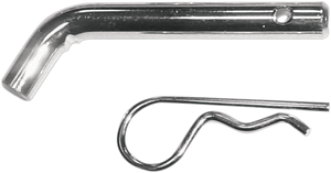 Non-Locking Receiver Pin & Clip - Chrome - 1/2"