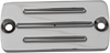 Master Cylinder Cover with Milled Lines - Chrome - view 1