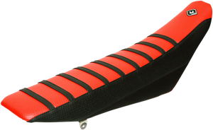 Pro Rib Seat Cover - Red/Black - YZ '06-'09