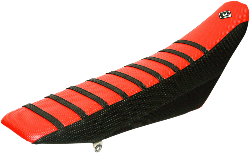 Pro Rib Seat Cover - Red/Black - YZ '06-'09