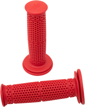 Dual Sport 714 Rally Grips - Red